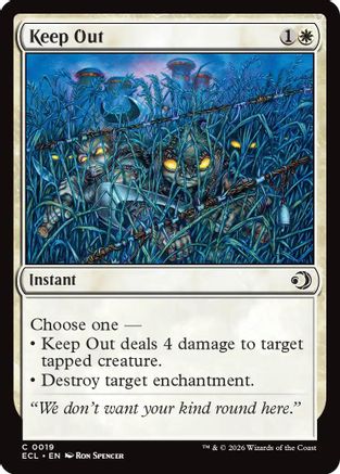 Image of Keep Out [Lorwyn Eclipsed]