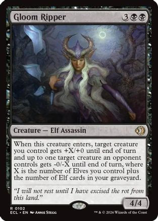 Image of Gloom Ripper [Lorwyn Eclipsed]