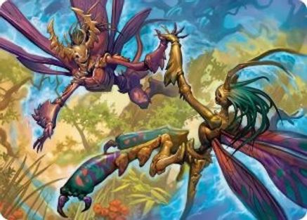 Image of Illusion Spinners Art Card [Lorwyn Eclipsed Art Series]