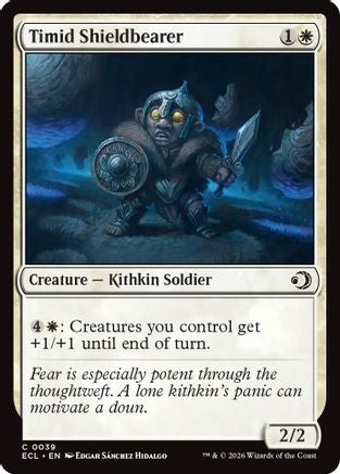 Image of Timid Shieldbearer [Lorwyn Eclipsed]