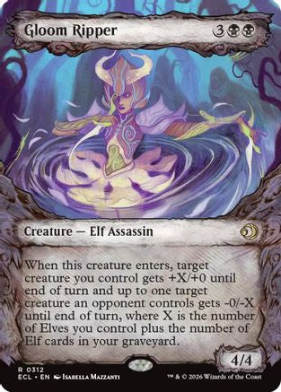 Image of Gloom Ripper (Showcase) [Lorwyn Eclipsed]