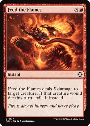Image of Feed the Flames [Lorwyn Eclipsed]
