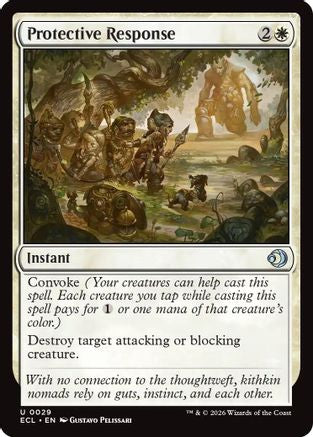Image of Protective Response [Lorwyn Eclipsed]