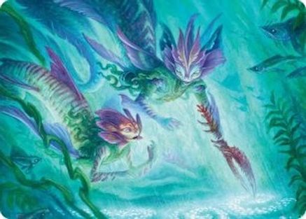 Image of Silvergill Mentor Art Card [Lorwyn Eclipsed Art Series]