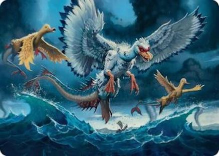 Image of Sunderflock Art Card [Lorwyn Eclipsed Art Series]