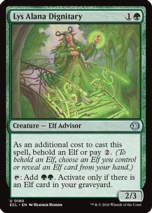 Image of Lys Alana Dignitary [Lorwyn Eclipsed]