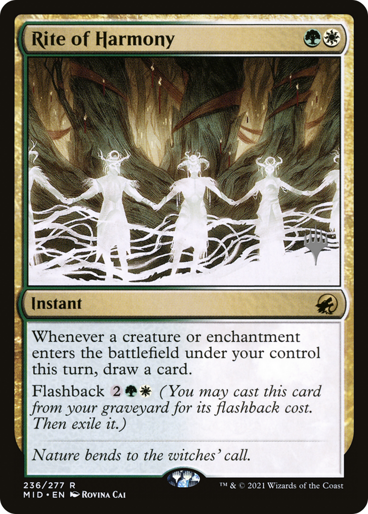 Image of Rite of Harmony (Promo Pack) [Innistrad: Midnight Hunt Promos]