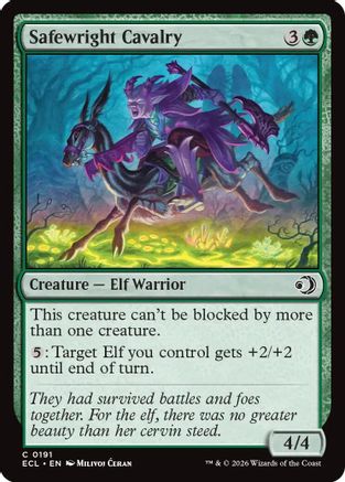 Image of Safewright Cavalry [Lorwyn Eclipsed]