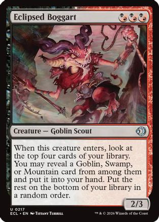 Image of Eclipsed Boggart [Lorwyn Eclipsed]