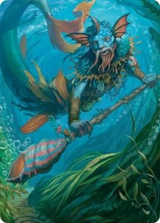 Image of Sygg, Wanderwine Wisdom Art Card [Lorwyn Eclipsed Art Series]