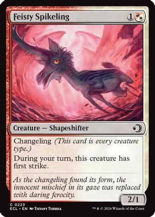 Image of Feisty Spikeling [Lorwyn Eclipsed]