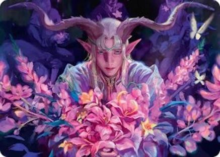 Image of Dawnhand Eulogist Art Card [Lorwyn Eclipsed Art Series]