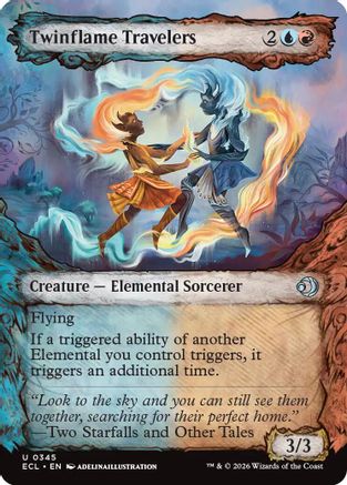 Image of Twinflame Travelers (Showcase) [Lorwyn Eclipsed]