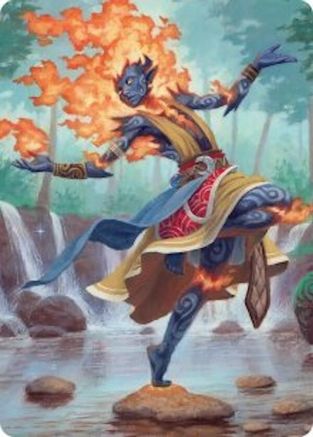 Image of Ashling, Rekindled Art Card (16/54) [Lorwyn Eclipsed Art Series]
