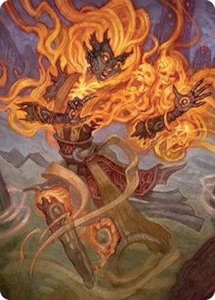 Image of Ashling, Rekindled Art Card (33/54) [Lorwyn Eclipsed Art Series]