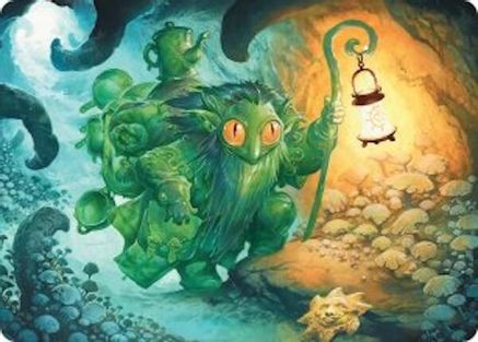 Image of Mutable Explorer Art Card (21/54) [Lorwyn Eclipsed Art Series]