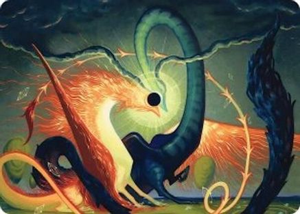Image of Celestial Reunion Art Card (42/54) [Lorwyn Eclipsed Art Series]
