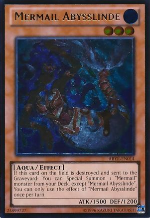 Image of Mermail Abysslinde (UTR) [ABYR-EN014] Ultimate Rare