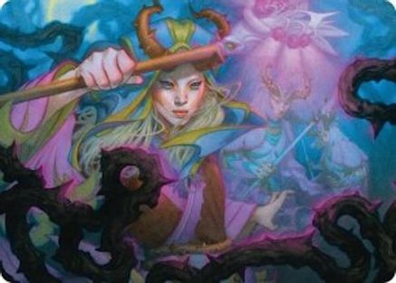 Image of Stoic Grove-Guide Art Card [Lorwyn Eclipsed Art Series]