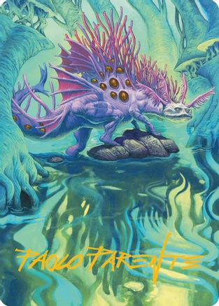 Image of Wistfulness Art Card (Gold-Stamped Signature) [Lorwyn Eclipsed Art Series]