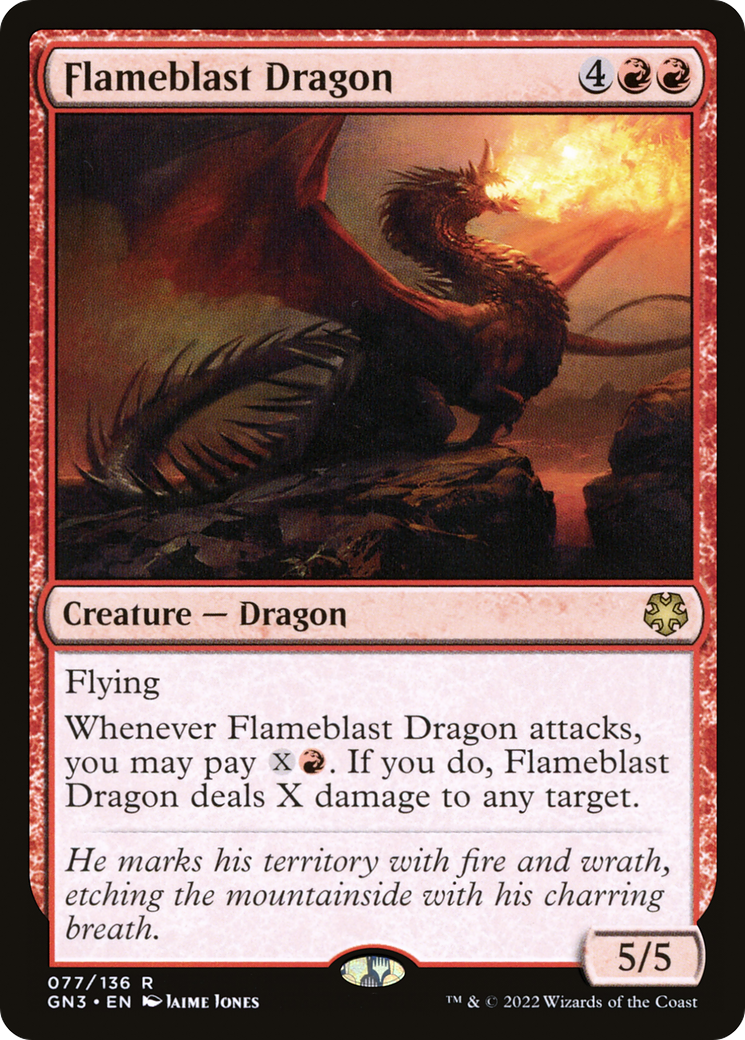 Image of Flameblast Dragon [Game Night: Free-for-All]