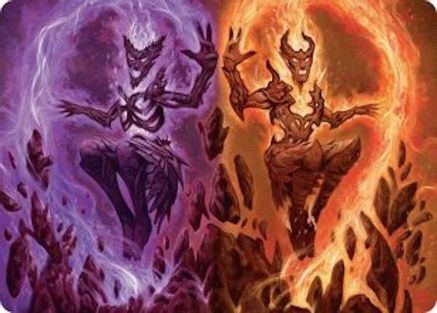 Image of Fire Covenant Art Card [Lorwyn Eclipsed Art Series]