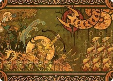 Image of Chronicle of Victory Art Card [Lorwyn Eclipsed Art Series]