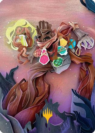 Image of Painter's Servant Art Card (Gold-Stamped Planeswalker Symbol) [Lorwyn Eclipsed Art Series]