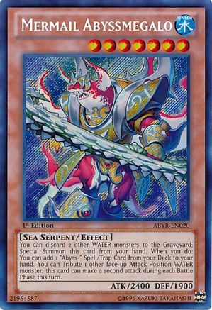 Image of Mermail Abyssmegalo [ABYR-EN020] Secret Rare