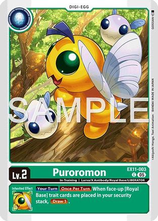 Image of Puroromon [EX11-003] [Dawn of Liberator]