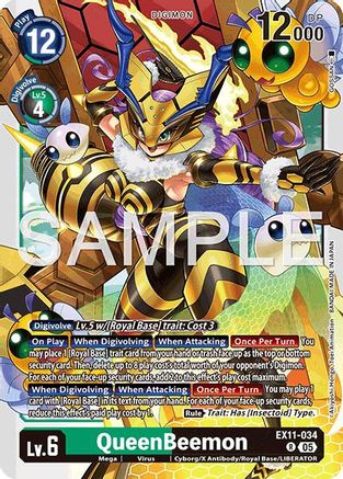 Image of QueenBeemon [EX11-034] [Dawn of Liberator]