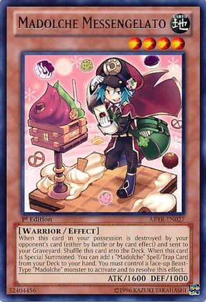 Image of Madolche Messengelato [ABYR-EN027] Rare