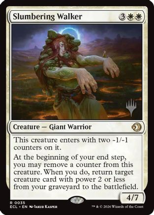 Image of Slumbering Walker [Lorwyn Eclipsed Promos]