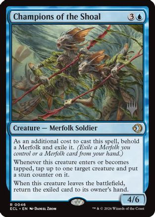 Image of Champions of the Shoal [Lorwyn Eclipsed Promos]