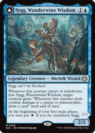 Image of Sygg, Wanderwine Wisdom [Lorwyn Eclipsed Promos]