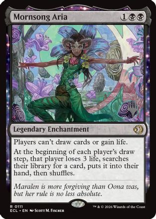 Image of Mornsong Aria [Lorwyn Eclipsed Promos]