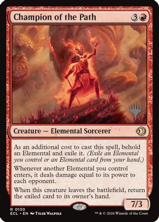 Image of Champion of the Path [Lorwyn Eclipsed Promos]