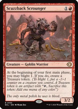 Image of Scuzzback Scrounger [Lorwyn Eclipsed Promos]