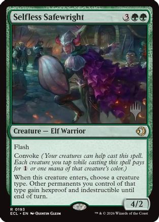 Image of Selfless Safewright [Lorwyn Eclipsed Promos]