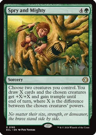 Image of Spry and Mighty [Lorwyn Eclipsed Promos]
