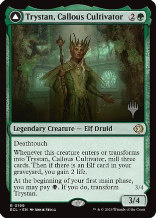 Image of Trystan, Callous Cultivator [Lorwyn Eclipsed Promos]
