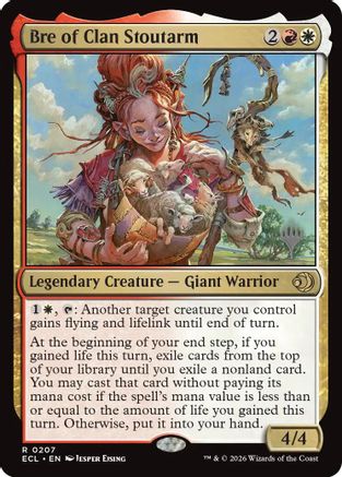 Image of Bre of Clan Stoutarm [Lorwyn Eclipsed Promos]