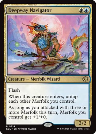 Image of Deepway Navigator [Lorwyn Eclipsed Promos]