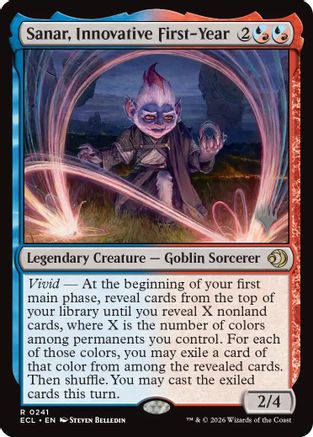 Image of Sanar, Innovative First-Year [Lorwyn Eclipsed Promos]