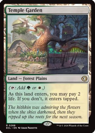 Image of Temple Garden [Lorwyn Eclipsed Promos]