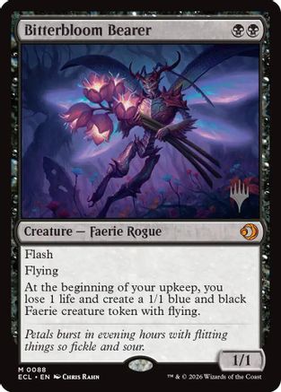 Image of Bitterbloom Bearer [Lorwyn Eclipsed Promos]