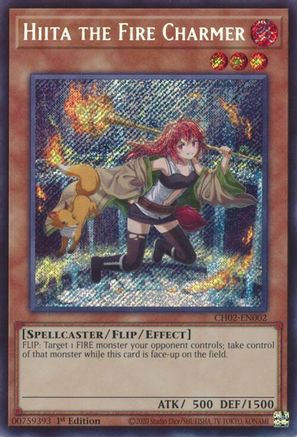 Image of Hiita the Fire Charmer [CH02-EN002] Secret Rare
