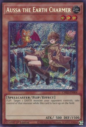 Image of Aussa the Earth Charmer [CH02-EN004] Secret Rare