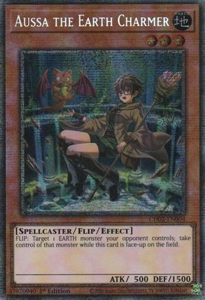 Image of Aussa the Earth Charmer (Starlight Rare) [CH02-EN004] Starlight Rare