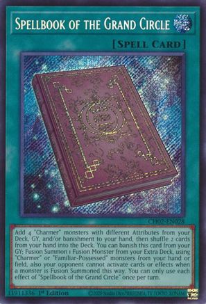 Image of Spellbook of the Grand Circle [CH02-EN028] Secret Rare
